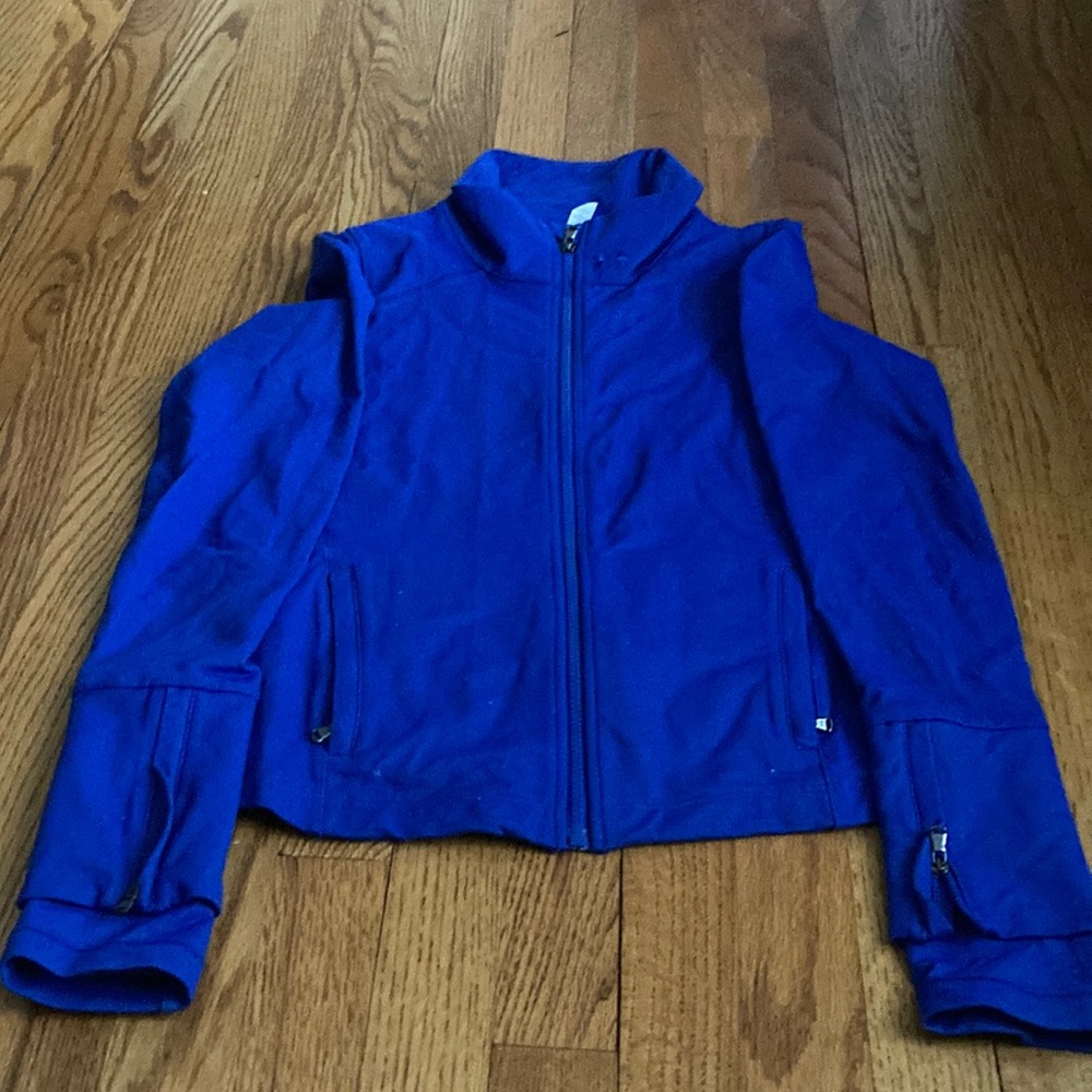 Zip up sports jacket